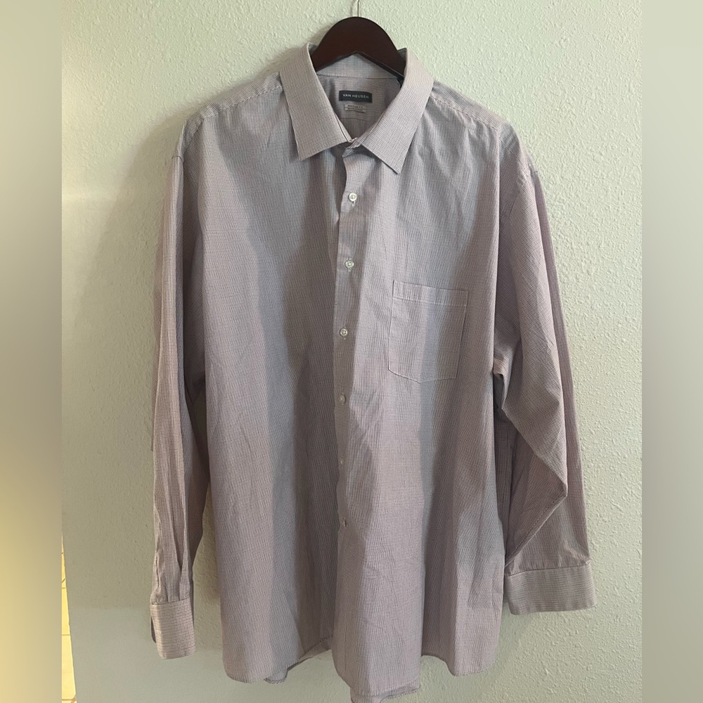 Van Heusen Men’s Dress Shirt 18 34/35